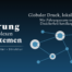Podcast-Cover von „Führung in komplexen Systemen | Macht • Muster • Struktur“ mit dunkelblauem Hintergrund, Netzwerkgrafik und dem Episodentitel „Globaler Druck, lokale Führung“ sowie dem Untertitel „Wie Führungsteams in geopolitischer Unsicherheit handlungsfähig bleiben“.