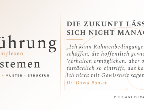 Die Zukunft lässt sich nicht managen